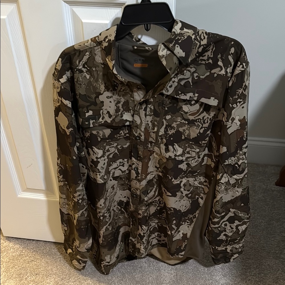 Magellan Outdoors Brown Tan Lightweight Shirt Jacket